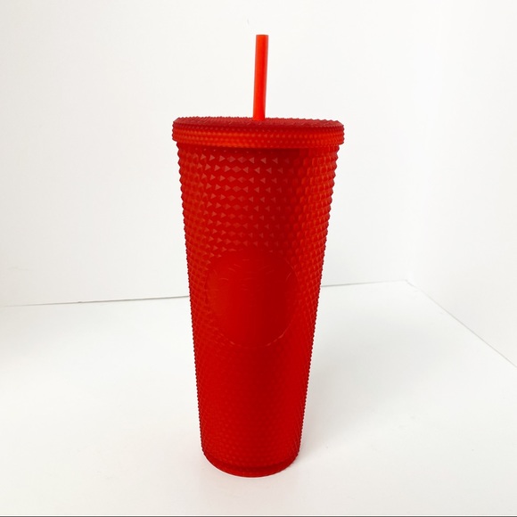 Starbucks Other - New Starbucks Red Matte Studded Tumbler Venti